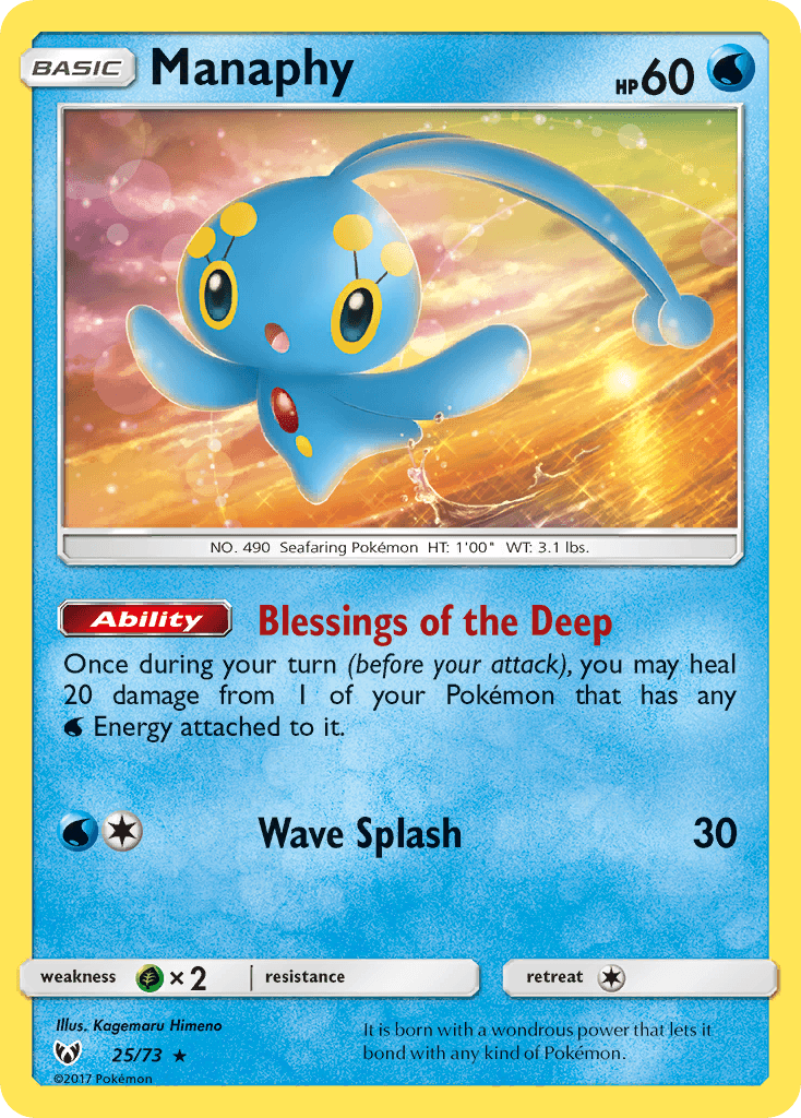Manaphy Shining Legends