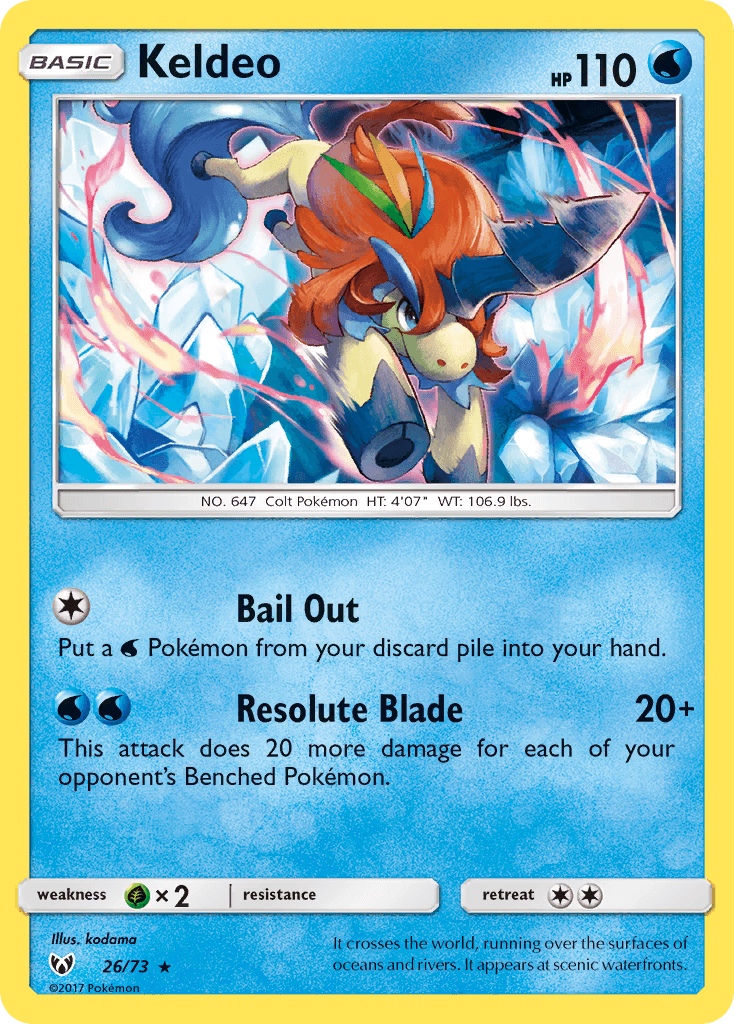 Keldeo Shining Legends