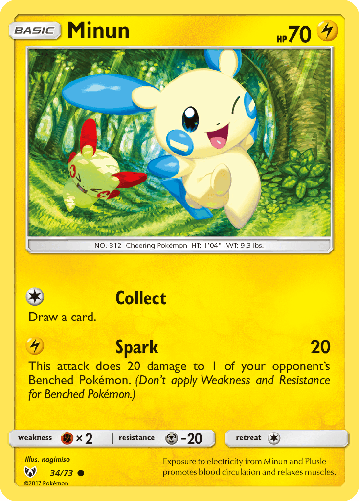 Minun Shining Legends