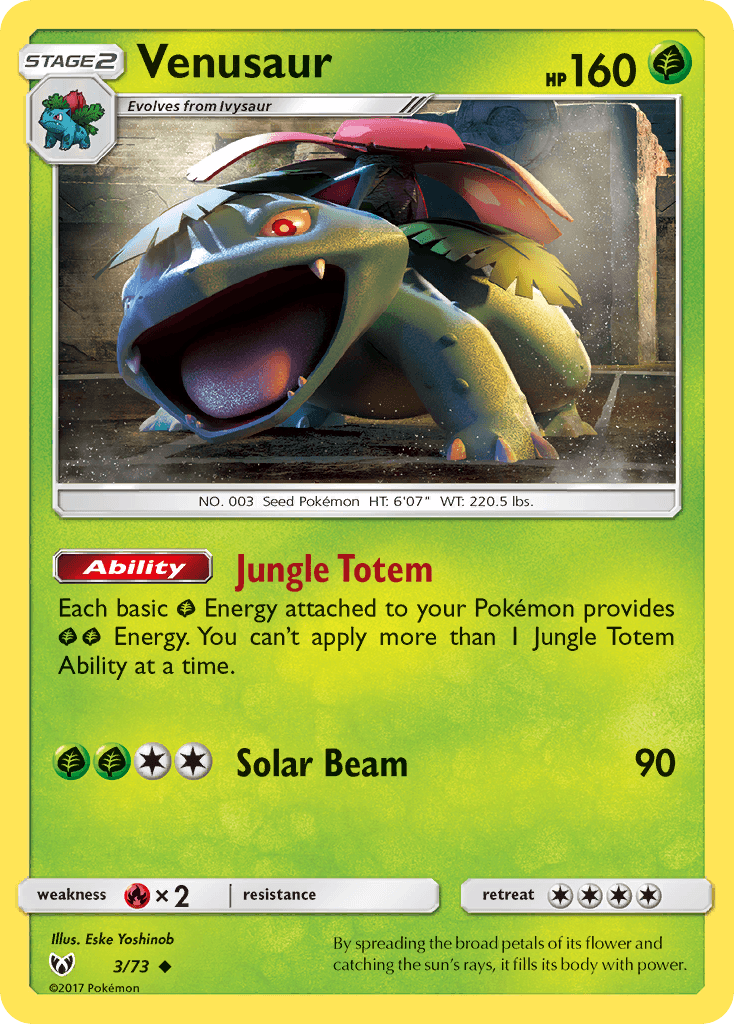 Venusaur Shining Legends