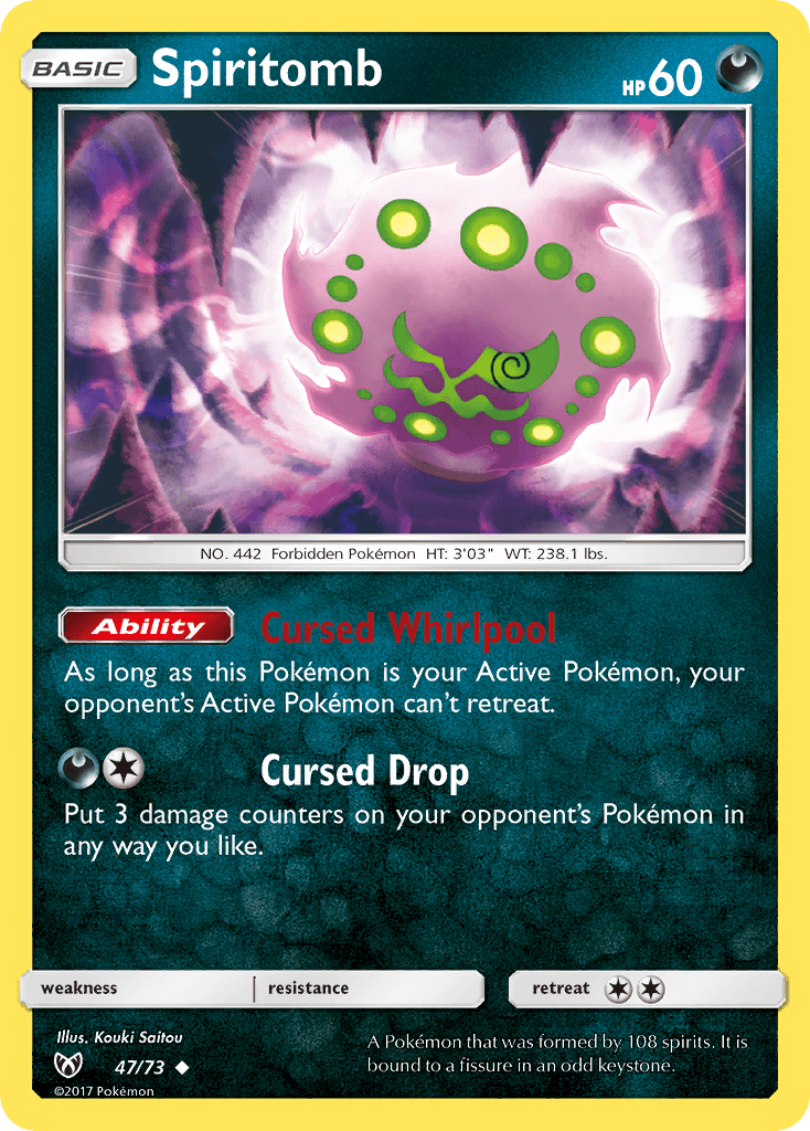 Spiritomb Shining Legends