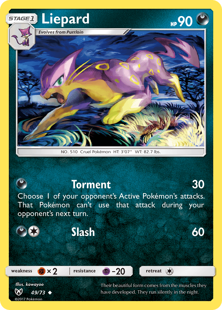 Liepard Shining Legends