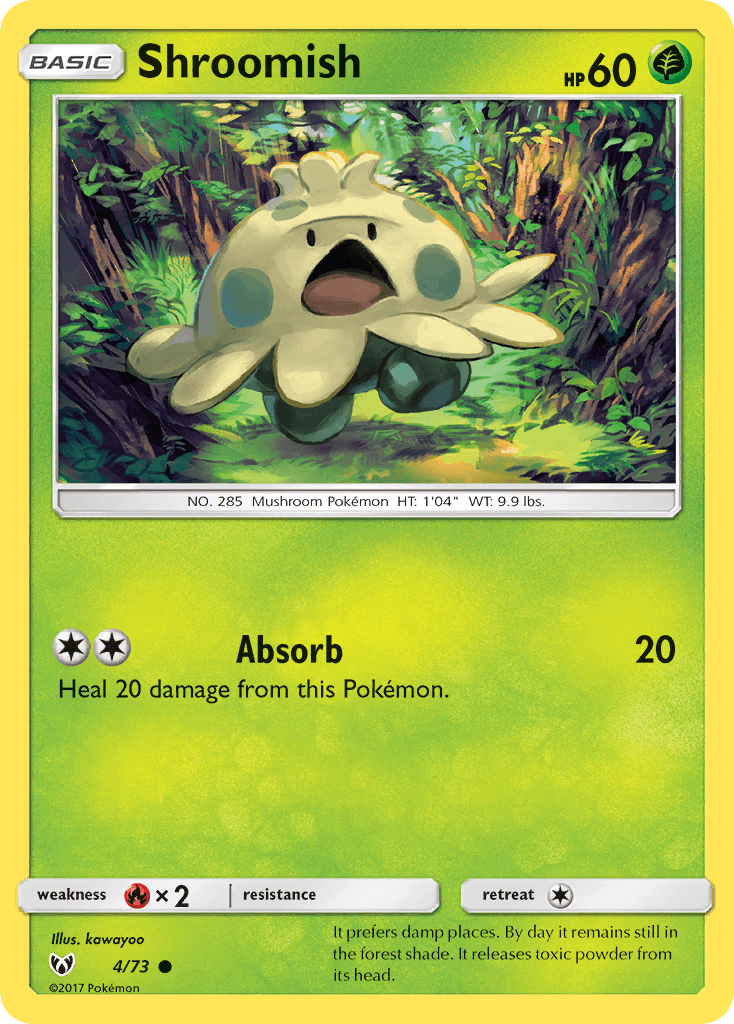 Shroomish Shining Legends