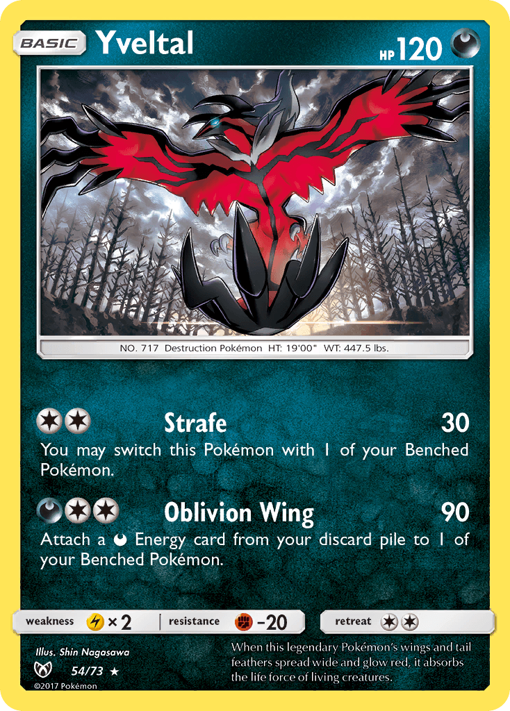 Yveltal Shining Legends