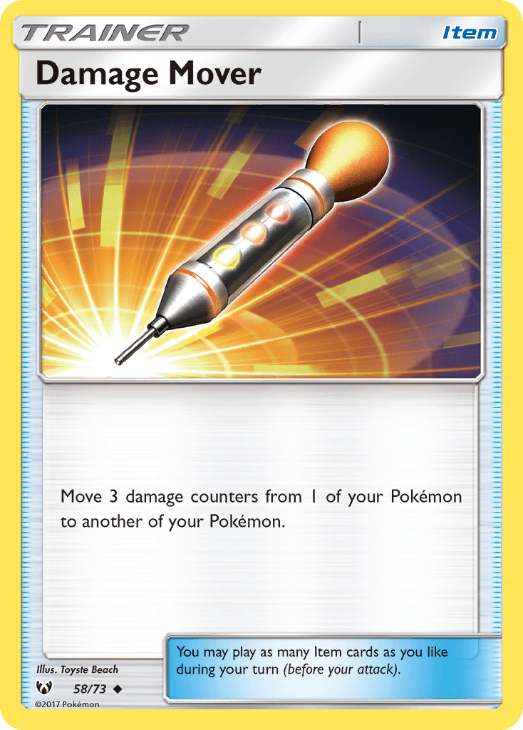 Damage Mover Shining Legends
