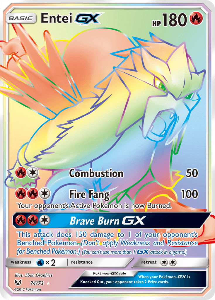Entei-GX Shining Legends