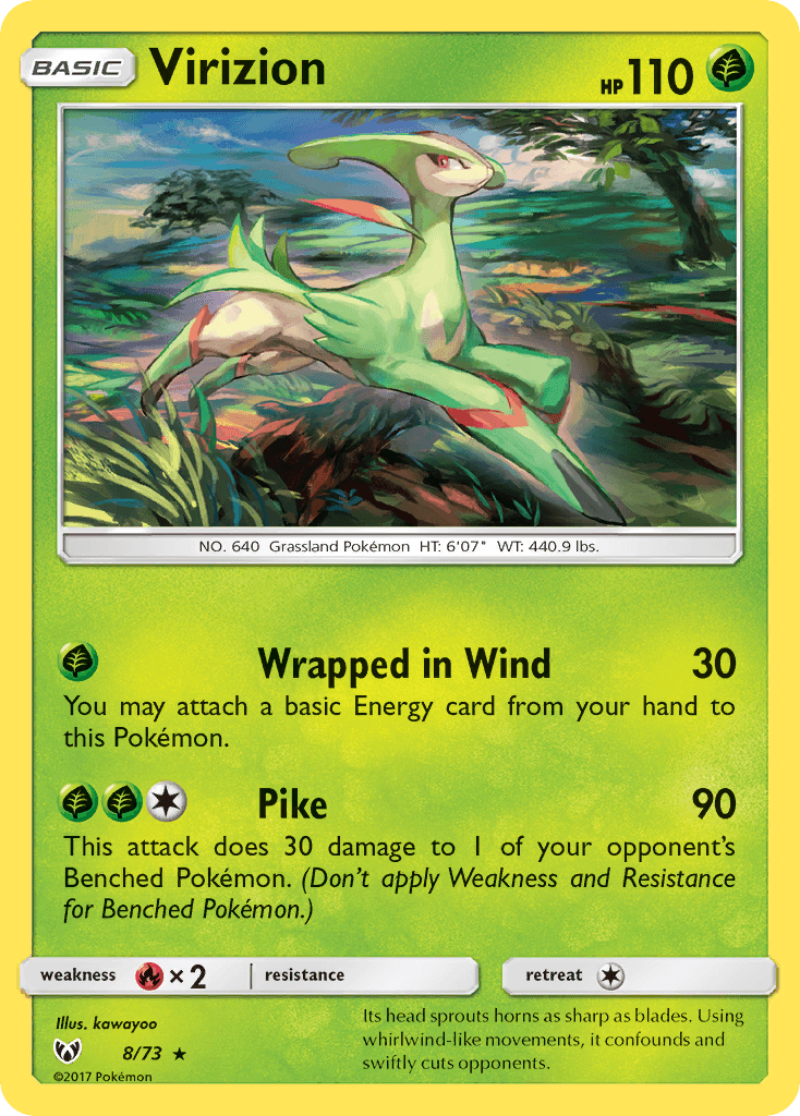 Virizion Shining Legends