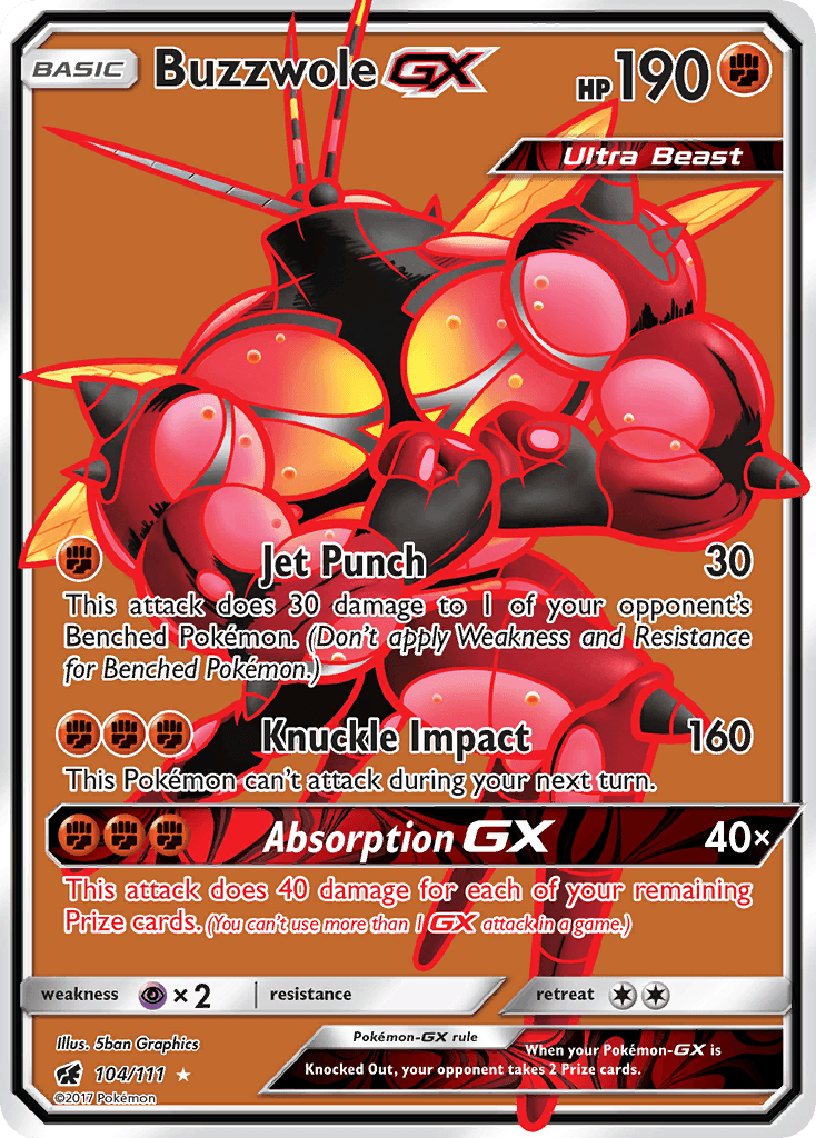 Buzzwole-GX Crimson Invasion
