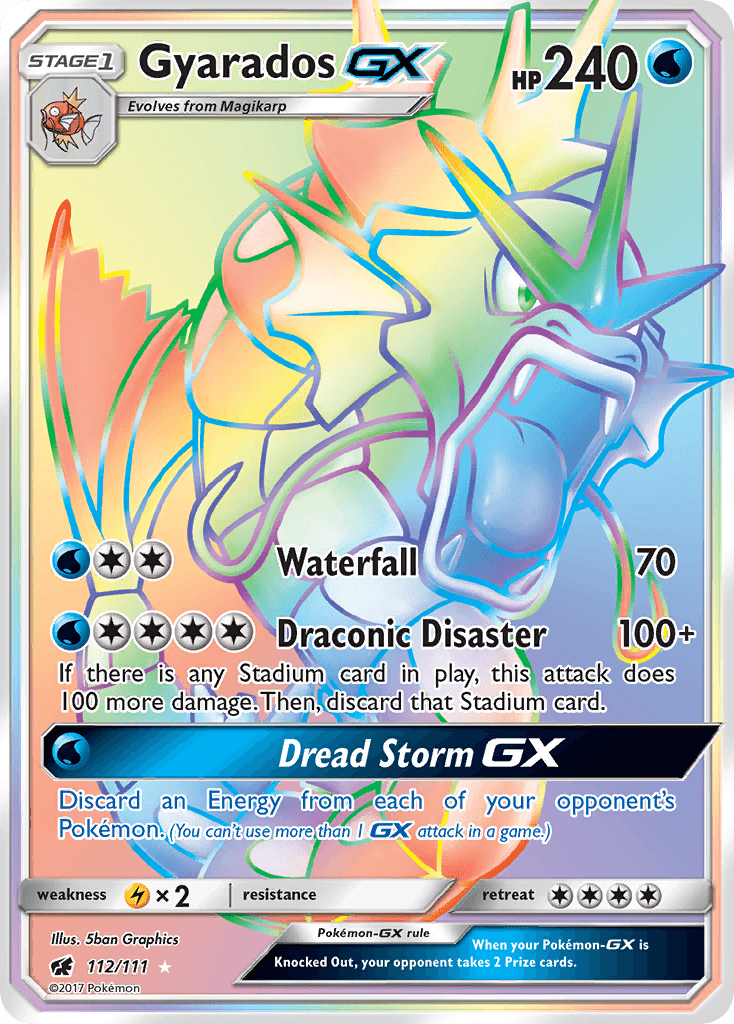 Gyarados-GX Crimson Invasion
