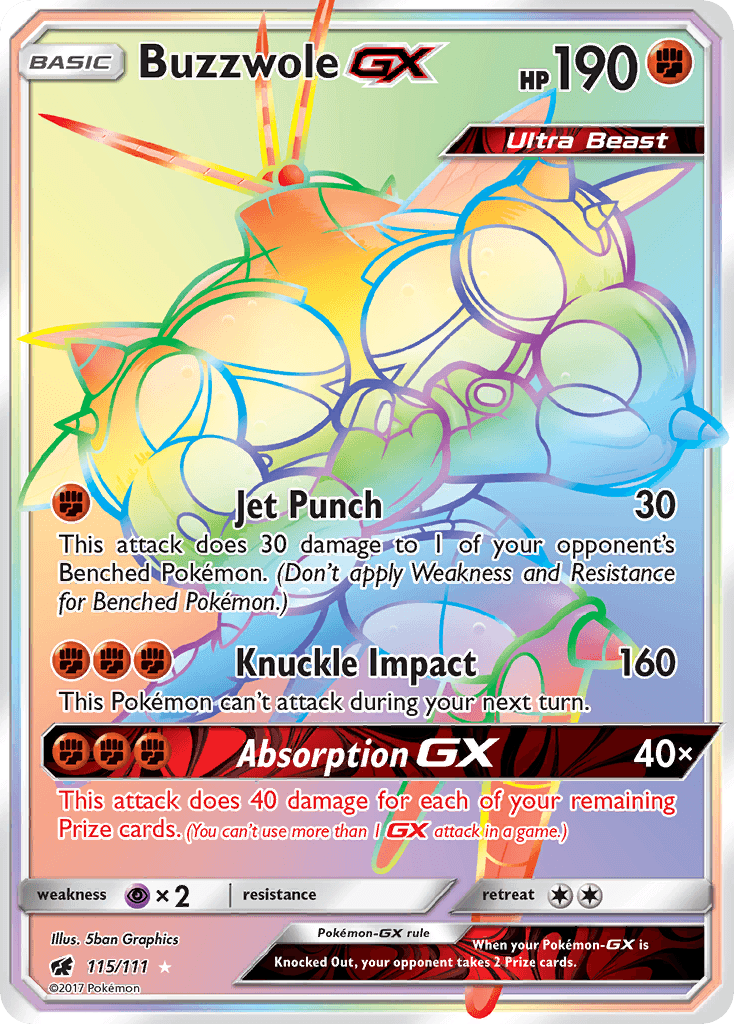Buzzwole-GX Crimson Invasion