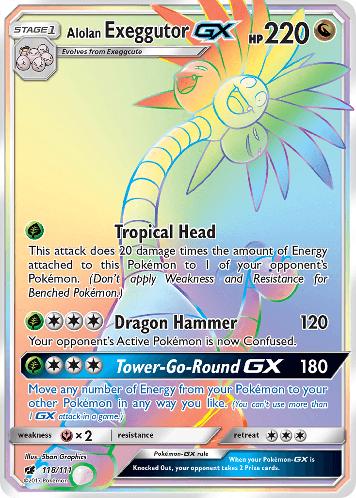 Alolan Exeggutor-GX Crimson Invasion