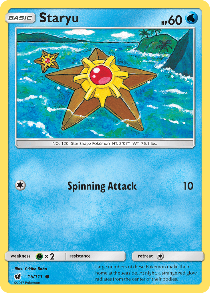 Staryu Crimson Invasion