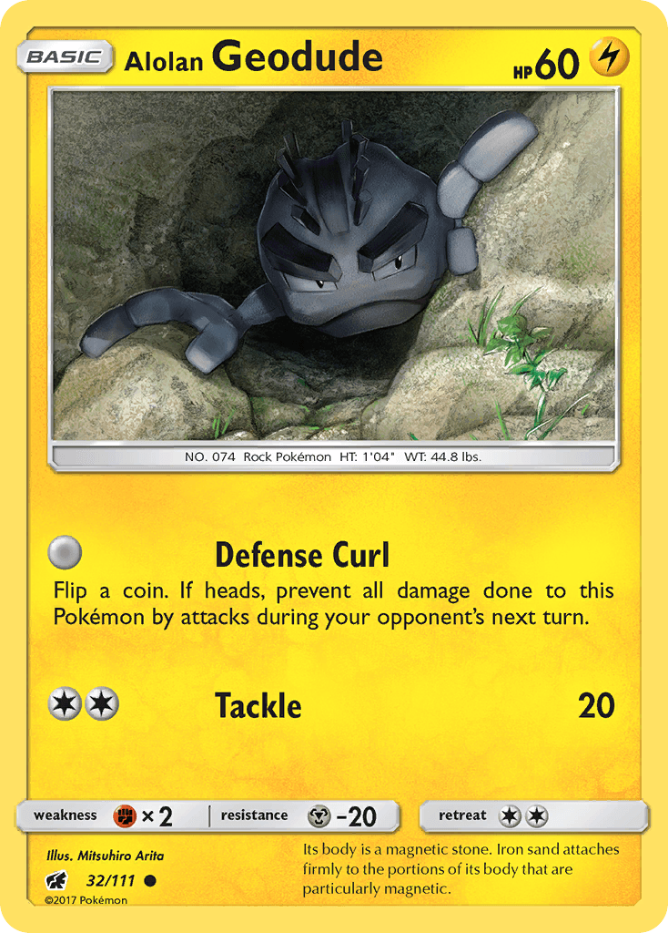 Alolan Geodude Crimson Invasion