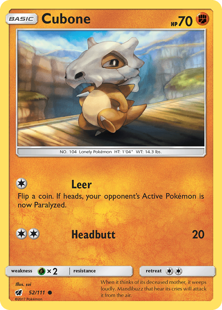 Cubone Crimson Invasion