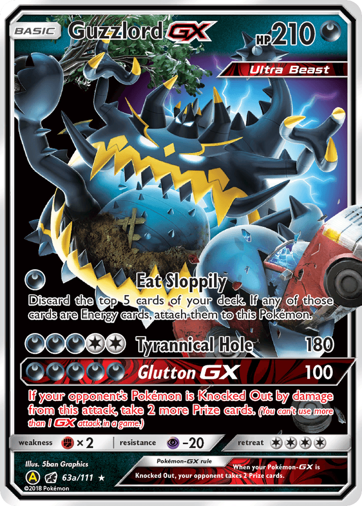 Guzzlord-GX Crimson Invasion
