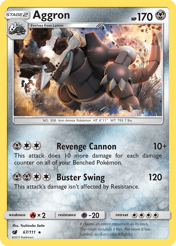 Aggron Crimson Invasion