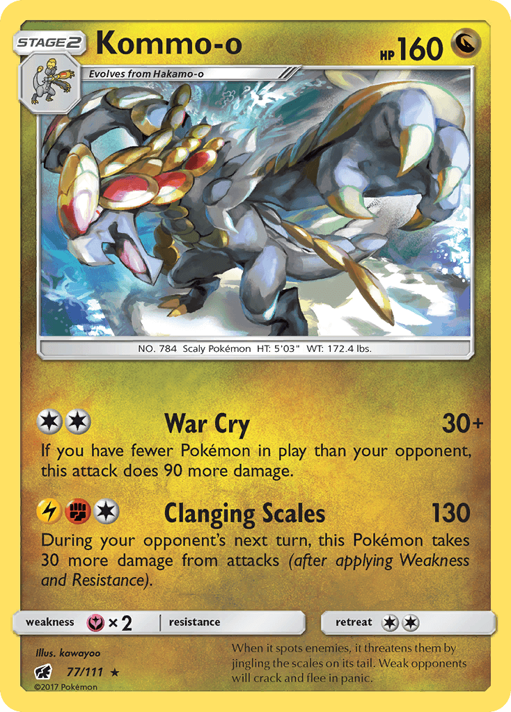 Kommo-o Crimson Invasion