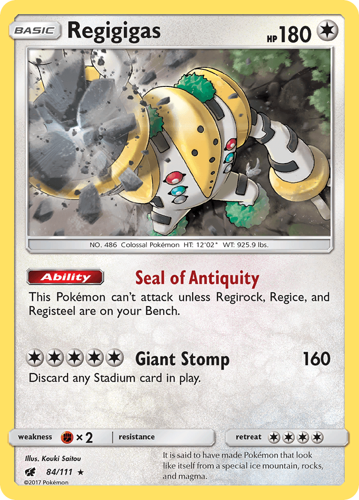 Regigigas Crimson Invasion