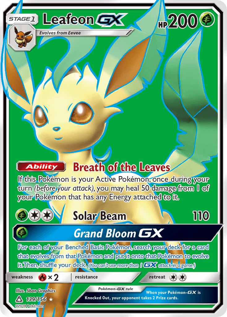 Leafeon-GX Ultra Prism