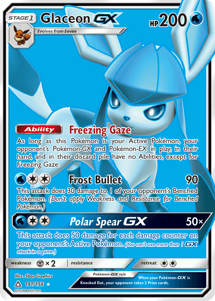 Glaceon-GX Ultra Prism