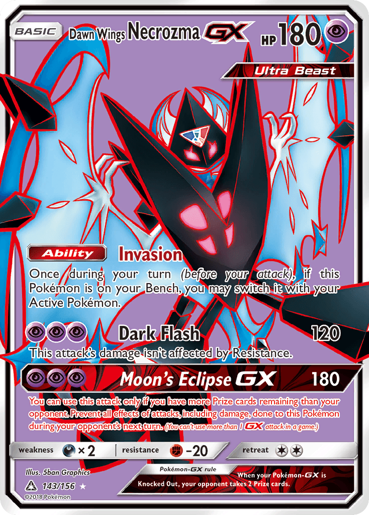 Dawn Wings Necrozma-GX Ultra Prism