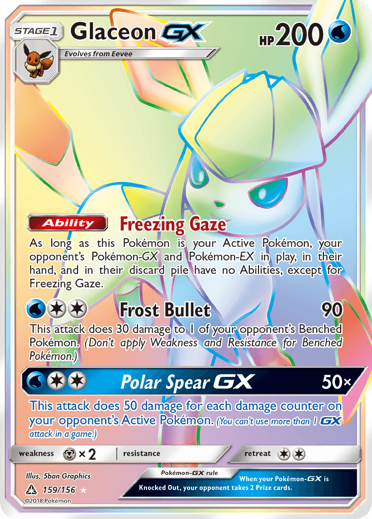 Glaceon-GX Ultra Prism