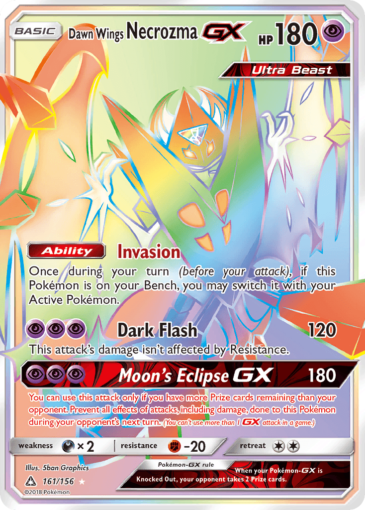 Dawn Wings Necrozma-GX Ultra Prism