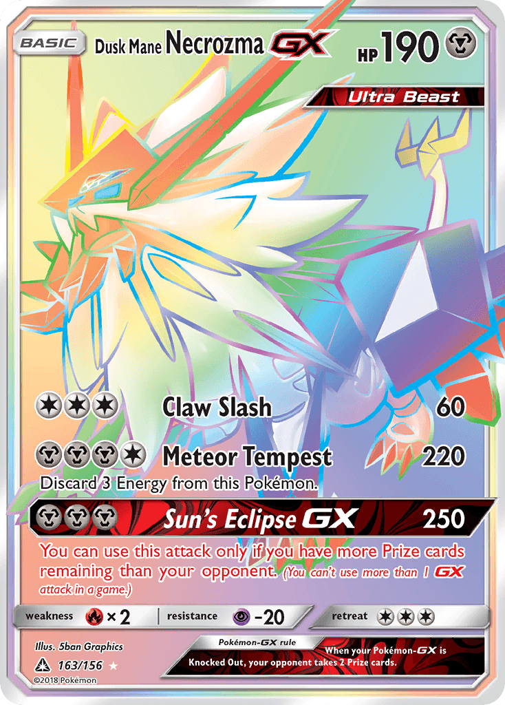 Dusk Mane Necrozma-GX Ultra Prism