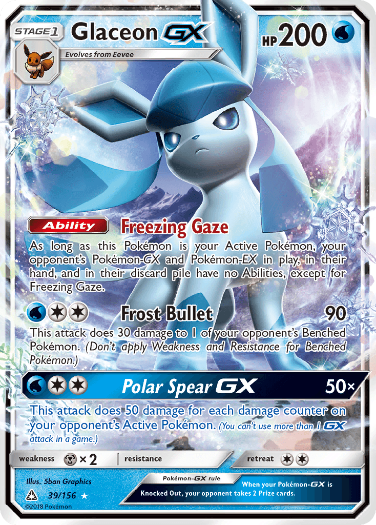 Glaceon-GX Ultra Prism