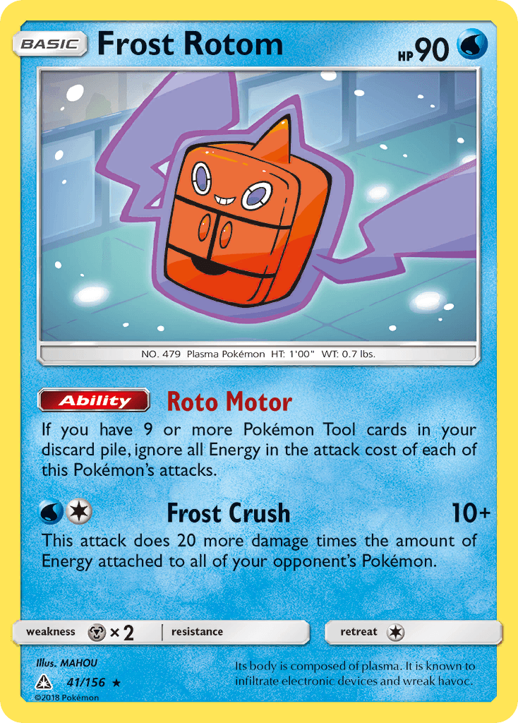 Frost Rotom Ultra Prism