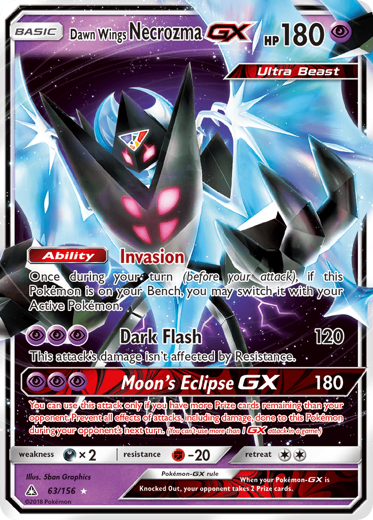 Dawn Wings Necrozma-GX Ultra Prism