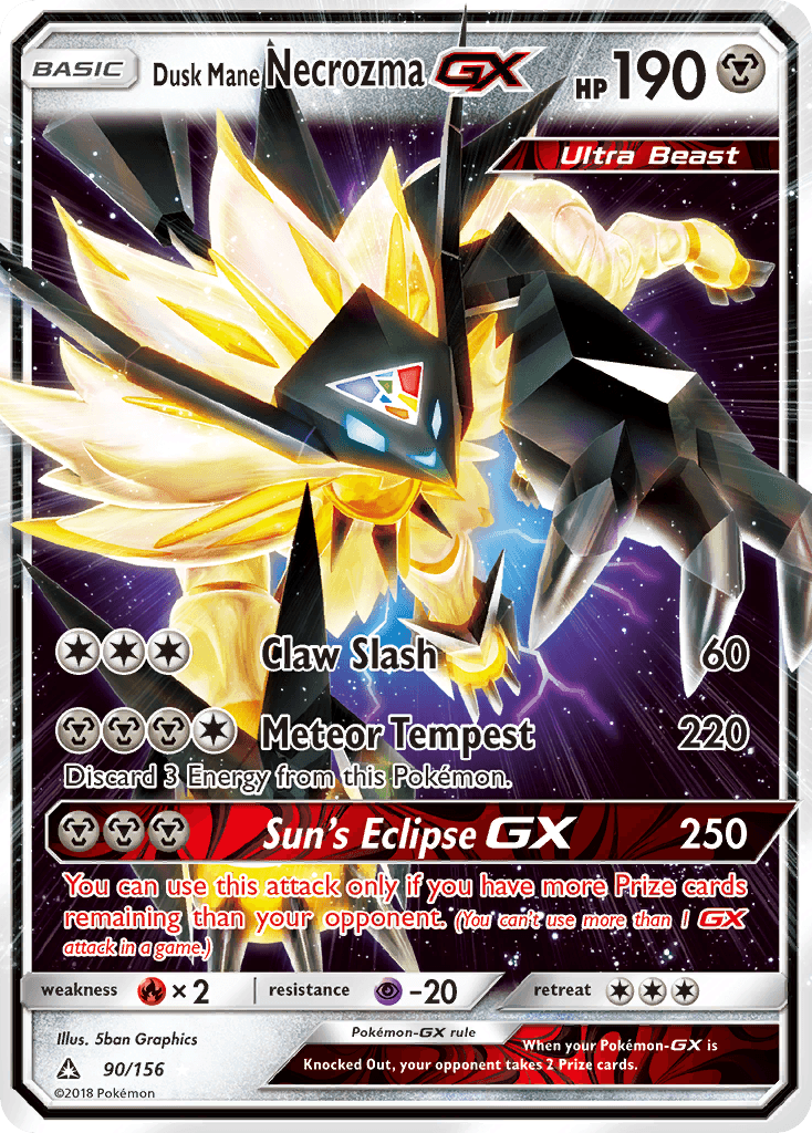Dusk Mane Necrozma-GX Ultra Prism