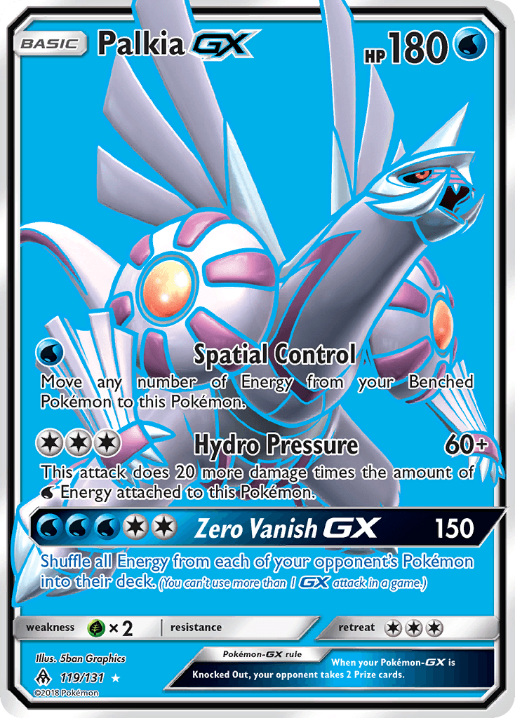 Palkia-GX Forbidden Light