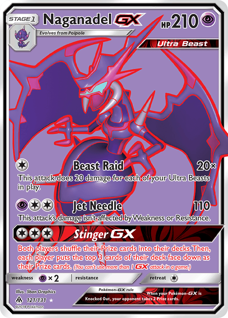 Naganadel-GX Forbidden Light