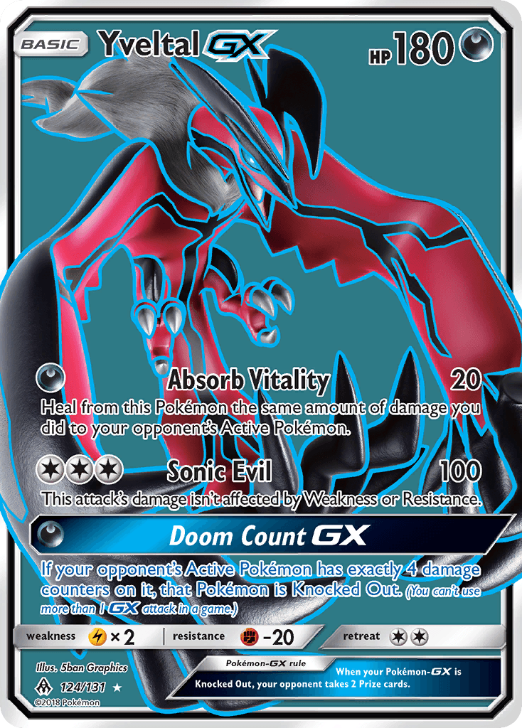 Yveltal-GX Forbidden Light