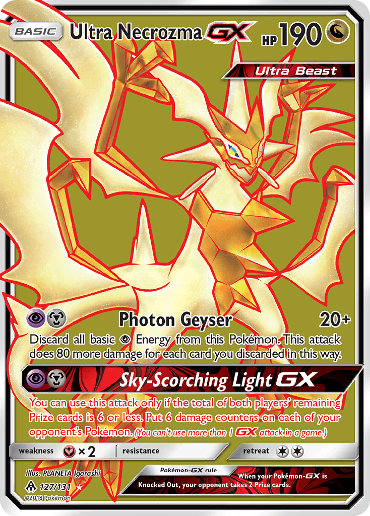 Ultra Necrozma-GX Forbidden Light