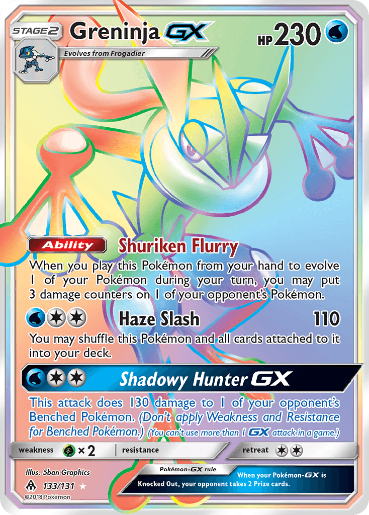 Greninja-GX Forbidden Light