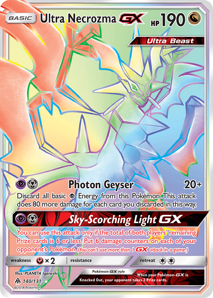 Ultra Necrozma-GX Forbidden Light