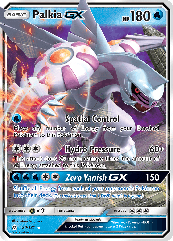 Palkia-GX Forbidden Light