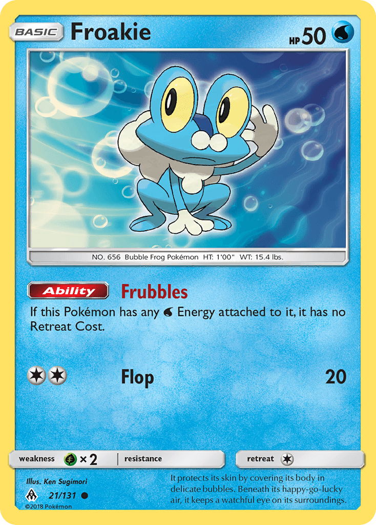 Froakie Forbidden Light
