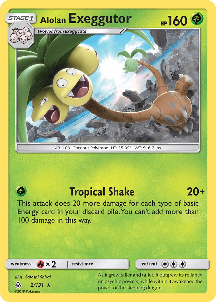 Alolan Exeggutor Forbidden Light