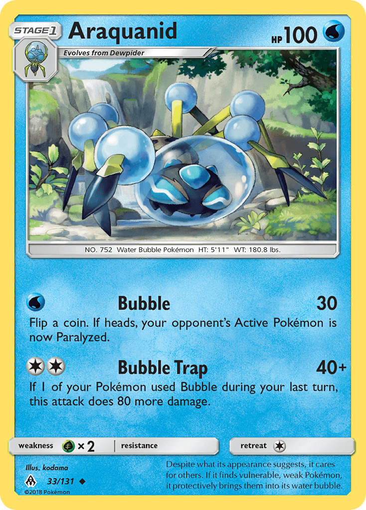 Araquanid Forbidden Light