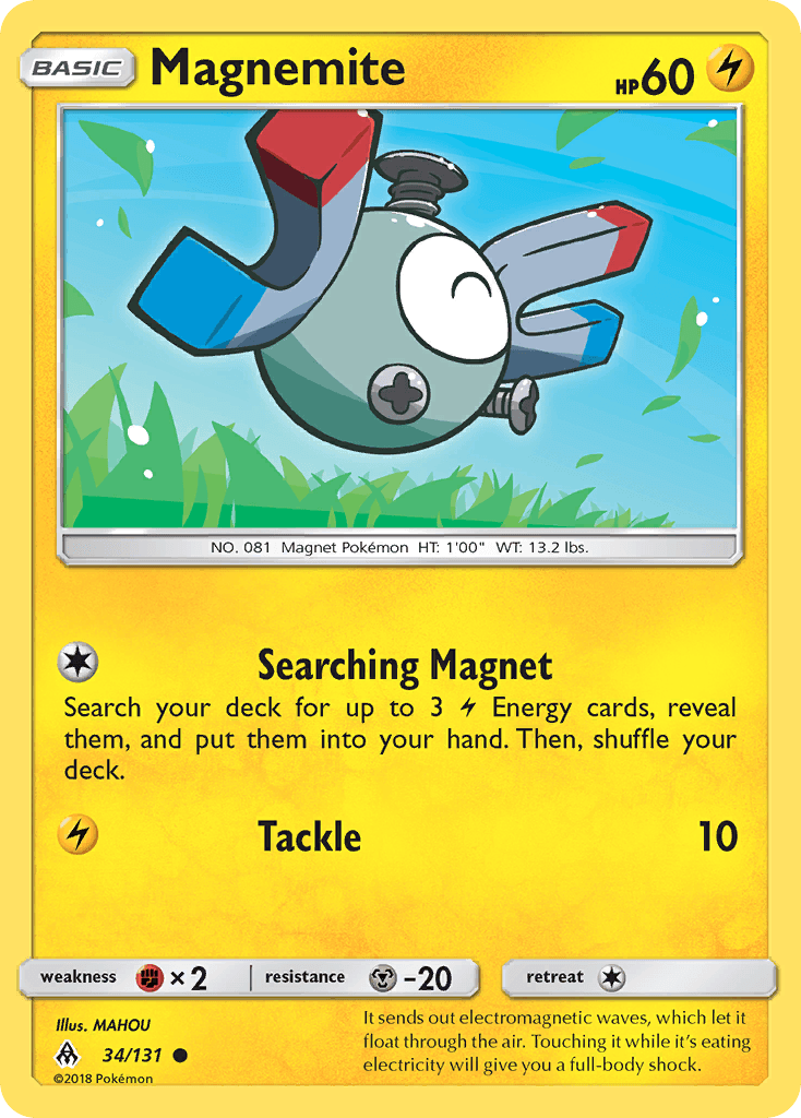Magnemite Forbidden Light
