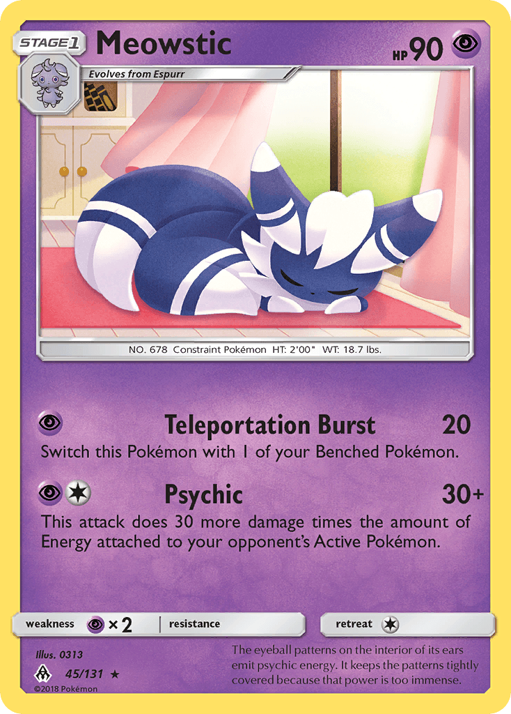 Meowstic Forbidden Light