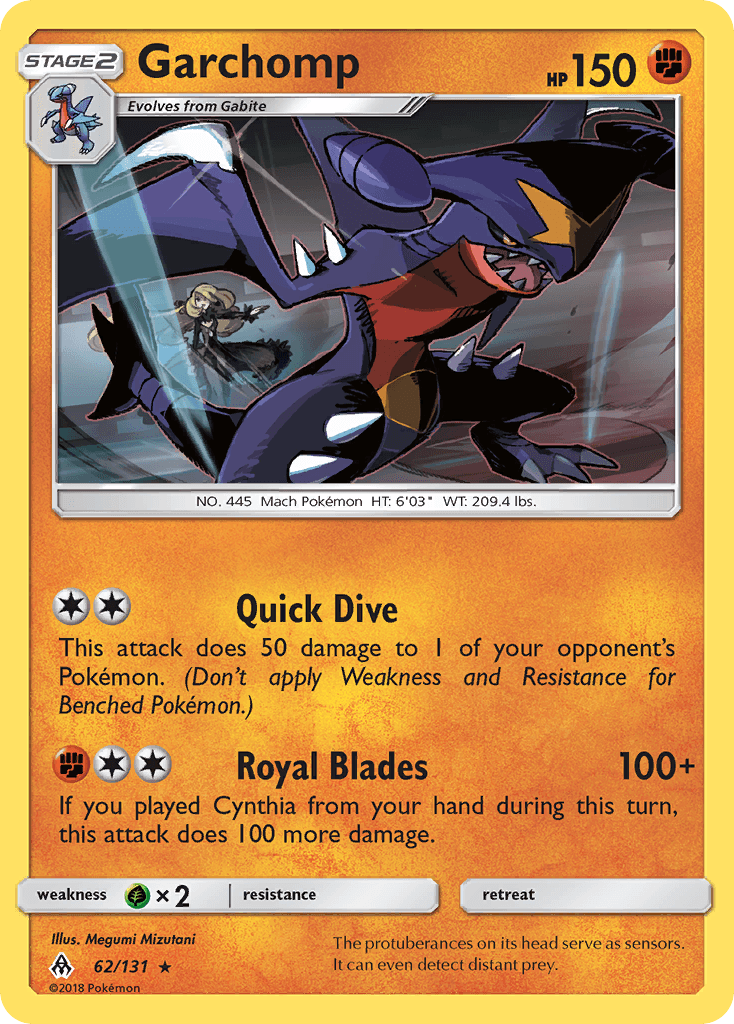 Garchomp Forbidden Light