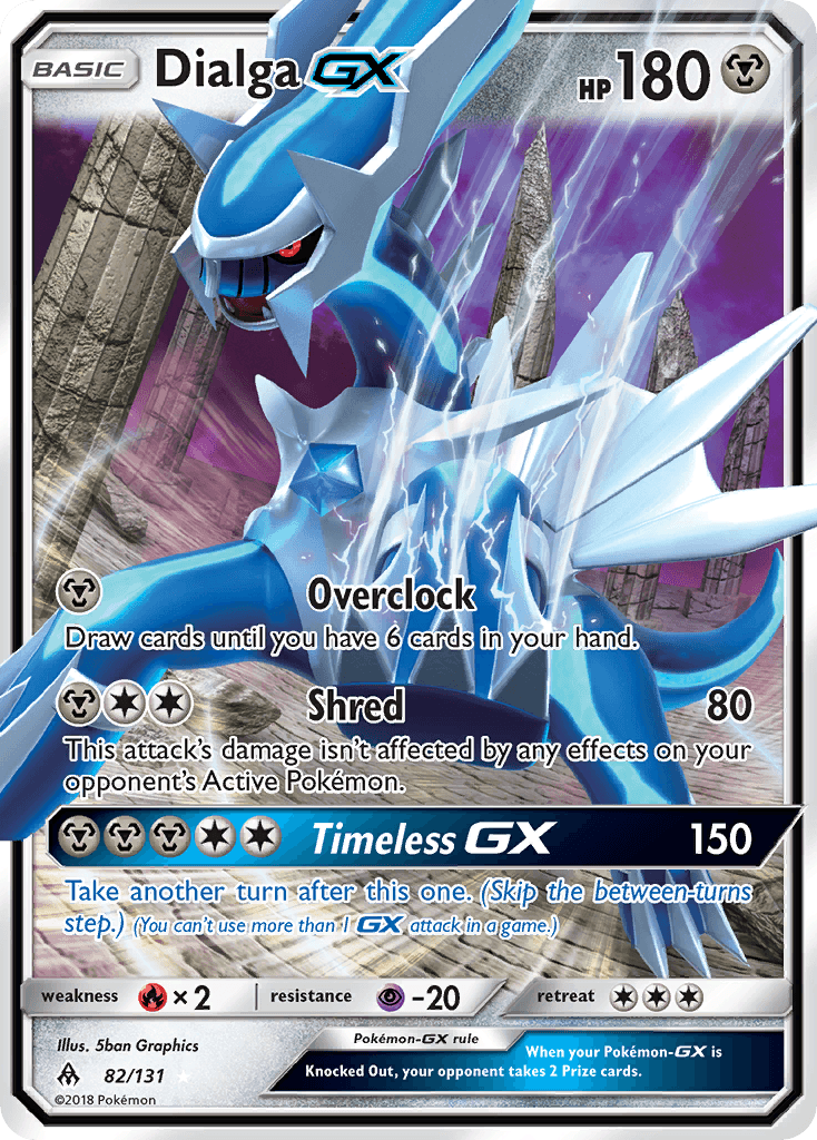 Dialga-GX Forbidden Light
