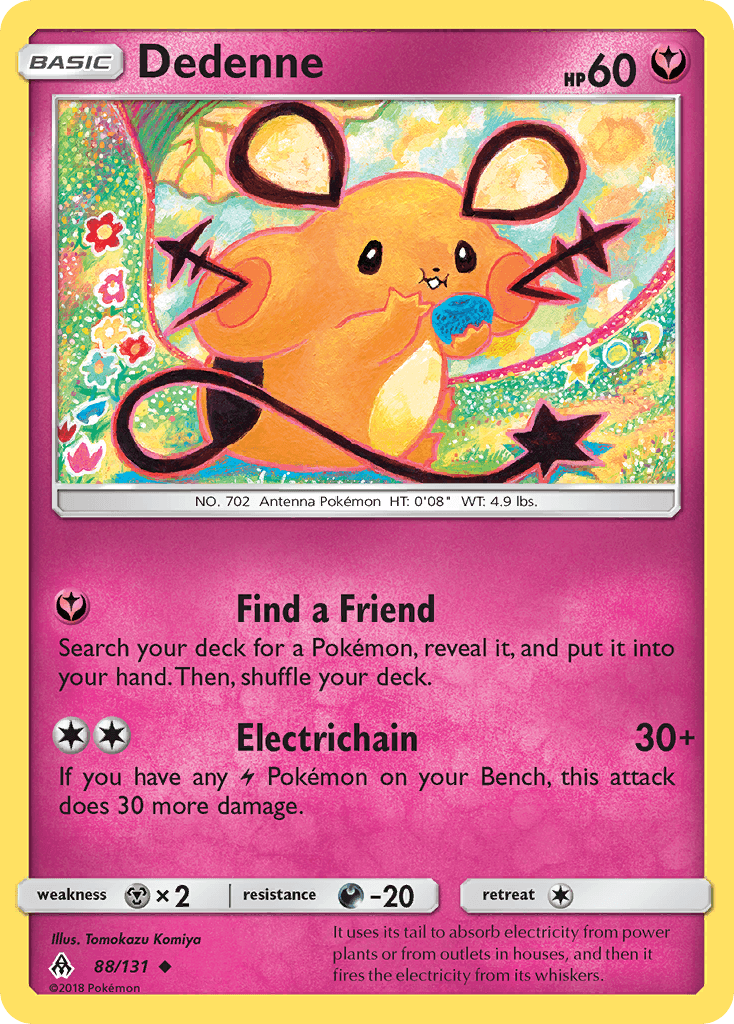Dedenne Forbidden Light