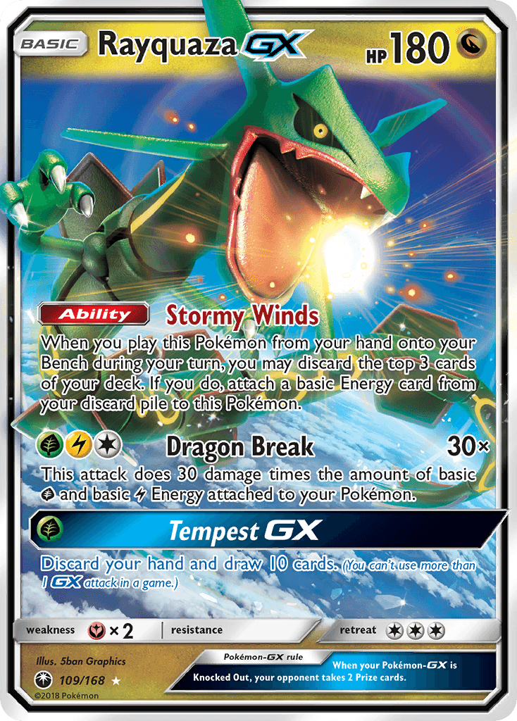 Rayquaza-GX Celestial Storm
