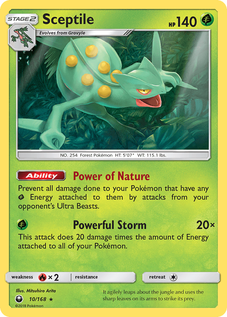 Sceptile Celestial Storm