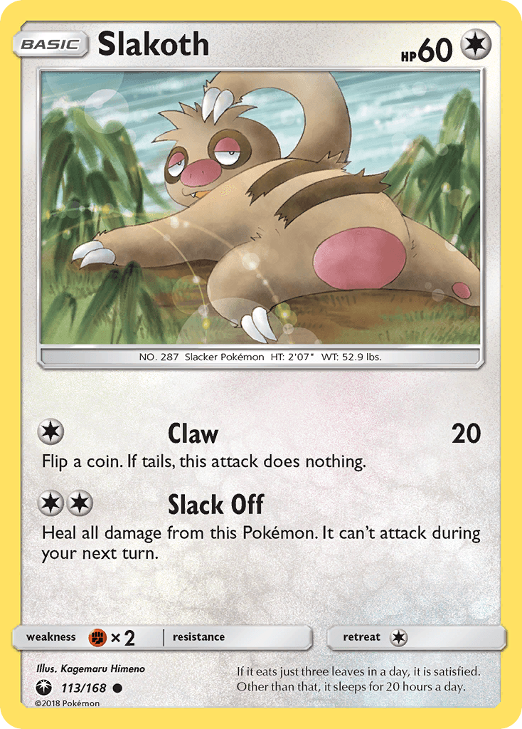 Slakoth Celestial Storm